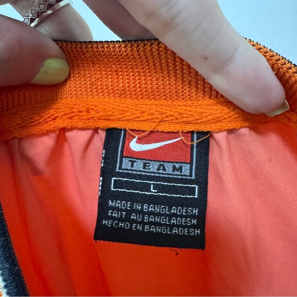 Nike Team Tennessee Volunteers Windbreaker Large Jacket Pullover Sweatshirt Vtg - Picture 5 of 5